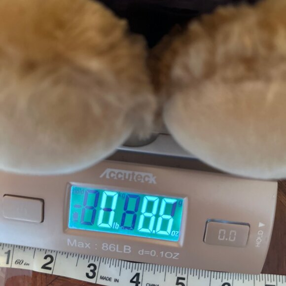 Build-A-Bear Lil Cub Brownie Teddy Bear With Purple Sequin Dress Sparkle Plush - Picture 10 of 10